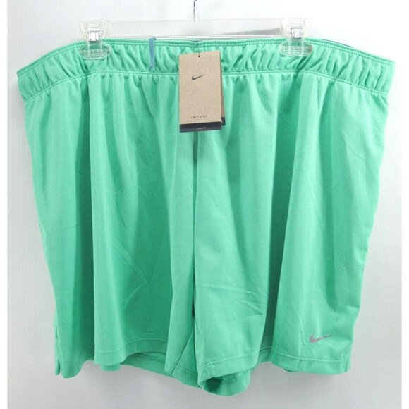 NIKE Attack Women's Dri-FIT Fitness Mid-Rise XXL Unlined‎ Kelly Green - Picture 1 of 8
